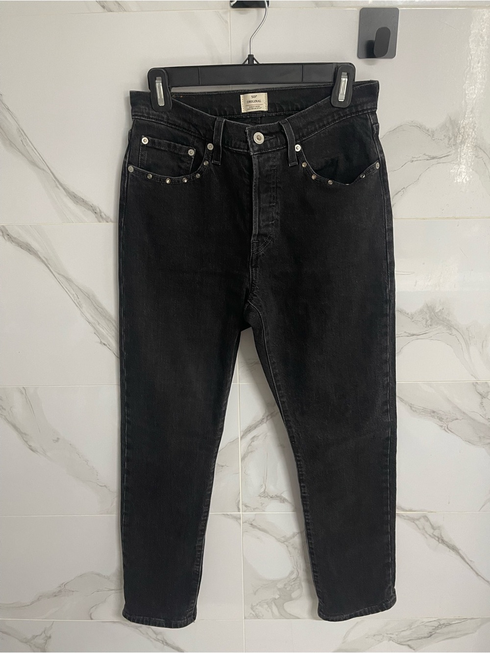 Studded Levi’s 501 jeans
